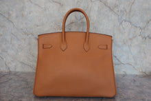 画像をギャラリービューアに読み込む, HERMES/エルメス バーキン35 ヴァッシュリエージュ ナチュラル □J刻印 ハンドバッグ 800020155