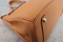 画像をギャラリービューアに読み込む, HERMES/エルメス バーキン35 ヴァッシュリエージュ ナチュラル □J刻印 ハンドバッグ 800020155
