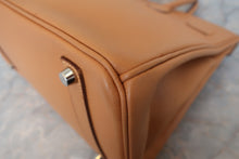 画像をギャラリービューアに読み込む, HERMES/エルメス バーキン35 ヴァッシュリエージュ ナチュラル □J刻印 ハンドバッグ 800020155