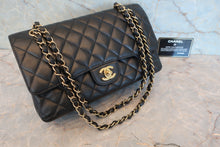 画像をギャラリービューアに読み込む, CHANEL/シャネル マトラッセWフラップWチェーンショルダーバッグ キャビアスキン ブラック/ゴールド金具 ショルダーバッグ 800090162