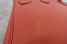 将图片加载到图库查看器,HERMES BIRKIN 25 Swift leather Rosy □L刻印 Hand bag 800080065