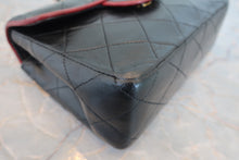 Load image into Gallery viewer, CHANEL Mini Matelasse By color chain shoulder bag Lambskin Black/Red/Gold hadware Shoulder bag 800060112