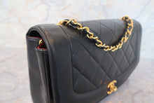 將圖片載入圖庫檢視器 CHANEL/シャネル ダイアナマトラッセチェーンショルダーバッグ ラムスキン ブラック/ゴールド金具 ショルダーバッグ 700110184