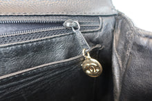 画像をギャラリービューアに読み込む, CHANEL/シャネル マトラッセ台形ハンドバッグ キャビアスキン ブラック/ゴールド金具 ハンドバッグ 700100130