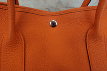 画像をギャラリービューアに読み込む, HERMES/エルメス ガーデンパーティPM ネゴンダ オレンジ □R刻印 トートバッグ 800030108