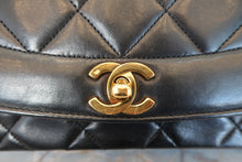 將圖片載入圖庫檢視器 CHANEL/シャネル ダイアナマトラッセチェーンショルダーバッグ ラムスキン ブラック/ゴールド金具 ショルダーバッグ 700110184