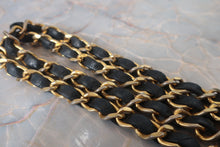 画像をギャラリービューアに読み込む, CHANEL/シャネル ミニマトラッセシングルフラップチェーンショルダーバッグ ラムスキン ブラック/ゴールド金具 ショルダーバッグ 700120252