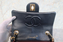 画像をギャラリービューアに読み込む, CHANEL/シャネル ミニマトラッセシングルフラップチェーンショルダーバッグ ラムスキン ブラック/ゴールド金具 ショルダーバッグ 700120252
