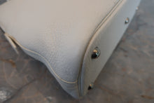 Load image into Gallery viewer, HERMES/BOLIDE 31 Clemence leather White □K Engraving Shoulder bag 800020101