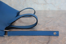 将图片加载到图库查看器,HERMES PICOTIN LOCK PM Clemence leather Blue zanzibar D刻印 Hand bag 800070176
