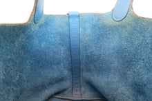 将图片加载到图库查看器,HERMES PICOTIN LOCK PM Clemence leather Blue zanzibar D刻印 Hand bag 800070176