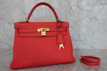画像をギャラリービューアに読み込む, HERMES/エルメス ケリー32 トゴ カプシーヌ □P刻印 ショルダーバッグ 800050018