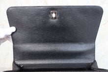 Load image into Gallery viewer, CHANEL Matelasse trapezoid hand bag Caviar skin Black/Silver hadware Hand bag 700110180