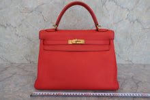画像をギャラリービューアに読み込む, HERMES/エルメス ケリー32 トゴ カプシーヌ □P刻印 ショルダーバッグ 800050018