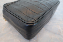 Load image into Gallery viewer, CHANEL CC mark fringe chain shoulder bag Lambskin Black/Gold hadware Shoulder bag 700090088