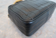 Load image into Gallery viewer, CHANEL CC mark fringe chain shoulder bag Lambskin Black/Gold hadware Shoulder bag 700090088