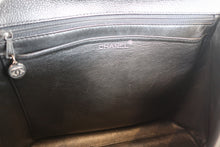 Load image into Gallery viewer, CHANEL Matelasse trapezoid hand bag Caviar skin Black/Silver hadware Hand bag 700110180