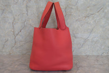 画像をギャラリービューアに読み込む, HERMES/エルメス ピコタンロックMM トリヨンクレマンス ブーゲンビリア □N刻印 ハンドバッグ 600120027