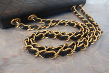 画像をギャラリービューアに読み込む, CHANEL/シャネル デカマトラッセシングルフラップチェーンショルダーバッグ ラムスキン ブラック/ゴールド金具 ショルダーバッグ 700120231