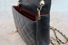 画像をギャラリービューアに読み込む, CHANEL/シャネル マトラッセチェーンショルダーバッグ ラムスキン ブラック/ゴールド金具 ショルダーバッグ 700100123