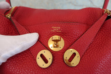 画像をギャラリービューアに読み込む, HERMES/エルメス リンディ26 トリヨンクレマンス ルージュカザック A刻印 ショルダーバッグ 800080050