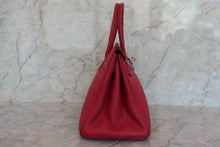 將圖片載入圖庫檢視器 HERMES/エルメス バーキン30 トゴ ルージュガランス □M刻印 ハンドバッグ 700060284