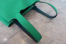 將圖片載入圖庫檢視器 HERMES/エルメス ピコタンロックエクラMM トリヨンクレマンス/ヴォースイフト ミント/ヴェールボスフォール Z刻印 ハンドバッグ 800020073