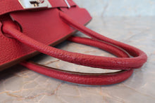 將圖片載入圖庫檢視器 HERMES/エルメス バーキン30 トゴ ルージュガランス □M刻印 ハンドバッグ 700060284