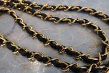 Load image into Gallery viewer, CHANEL  Matelasse chain shoulder bag Lambskin Black/Gold hadware Shoulder bag 700100125