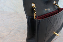 將圖片載入圖庫檢視器 CHANEL/シャネル ダイアナマトラッセチェーンショルダーバッグ ラムスキン ブラック/ゴールド金具 ショルダーバッグ 800060026