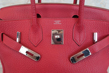 將圖片載入圖庫檢視器 HERMES/エルメス バーキン30 トゴ ルージュガランス □M刻印 ハンドバッグ 700060284