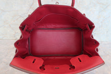 將圖片載入圖庫檢視器 HERMES/エルメス バーキン30 トゴ ルージュガランス □M刻印 ハンドバッグ 700060284