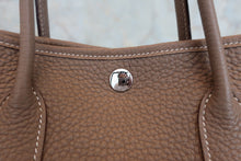 将图片加载到图库查看器,HERMES GARDEN PARTY TPM Negonda leather Etoupe gray □Q刻印 Tote bag 800070136