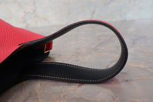 画像をギャラリービューアに読み込む, HERMES/エルメス ピコタンロックカザックPM トリヨンクレマンス ローズエクストリーム/ブルーニュイ D刻印 ハンドバッグ 700110168