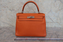 將圖片載入圖庫檢視器 HERMES/エルメス ケリー28 トリヨンクレマンス オレンジ ショルダーバッグ 800020129