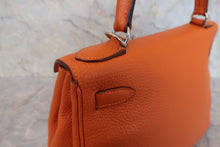 將圖片載入圖庫檢視器 HERMES/エルメス ケリー28 トリヨンクレマンス オレンジ ショルダーバッグ 800020129