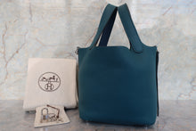 画像をギャラリービューアに読み込む, HERMES/エルメス ピコタンロックエクラPM トリヨンクレマンス/ヴォースイフト ヴェールボスフォール/ディープルー D刻印 ハンドバッグ 700110164