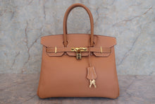 画像をギャラリービューアに読み込む, HERMES/エルメス バーキン30 クシュベル ナチュラル 〇Z刻印 ハンドバッグ 700090213