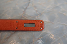 将图片加载到图库查看器,HERMES BIRKIN 35 Togo leather Orange □O刻印 Hand bag 800010192