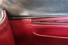 Load image into Gallery viewer, CHANEL Big Matelasse single flap chain shoulder bag Lambskin Black/Gold hadware Shoulder bag 700090066