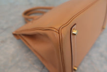 画像をギャラリービューアに読み込む, HERMES/エルメス バーキン30 クシュベル ナチュラル 〇Z刻印 ハンドバッグ 700090213