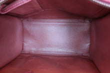 Load image into Gallery viewer, CELINE LUGGAGE MICRO SHOPPER Leather Bordeaux Tote bag 500050117