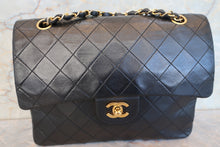 画像をギャラリービューアに読み込む, CHANEL/シャネル マトラッセWフラップWチェーンショルダーバッグ ラムスキン ブラック/ゴールド金具 ショルダーバッグ 700100120