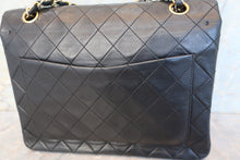 画像をギャラリービューアに読み込む, CHANEL/シャネル マトラッセWフラップWチェーンショルダーバッグ ラムスキン ブラック/ゴールド金具 ショルダーバッグ 700100120