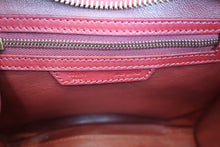 Load image into Gallery viewer, CELINE LUGGAGE MICRO SHOPPER Leather Bordeaux Tote bag 500050117