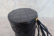 Load image into Gallery viewer, CHANEL Matelasse fringe shoulder bag Lambskin Navy/Gold hadware Shoulder bag 700110179