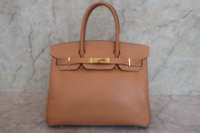 画像をギャラリービューアに読み込む, HERMES/エルメス バーキン30 クシュベル ナチュラル □E刻印 ハンドバッグ 700090209