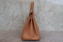 画像をギャラリービューアに読み込む, HERMES/エルメス バーキン30 クシュベル ナチュラル □E刻印 ハンドバッグ 700090209