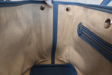 將圖片載入圖庫檢視器 HERMES/エルメス ガーデンパーティPM ネゴンダ アズール □O刻印 トートバッグ 800020132