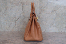 画像をギャラリービューアに読み込む, HERMES/エルメス バーキン30 クシュベル ナチュラル □E刻印 ハンドバッグ 700090209